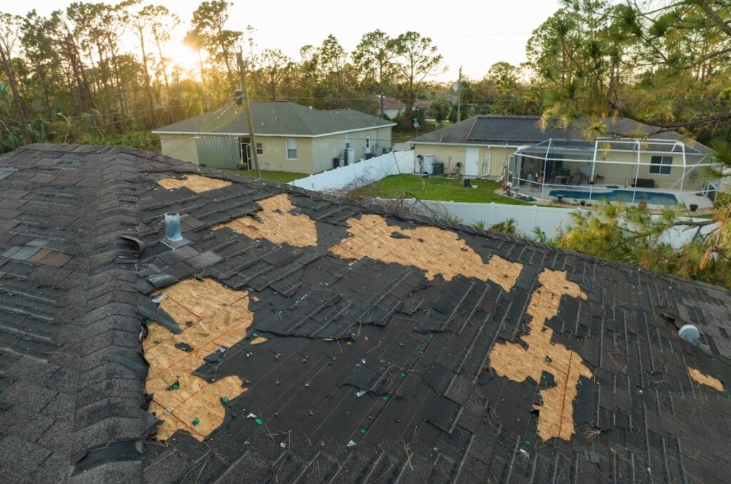 roof storm damage